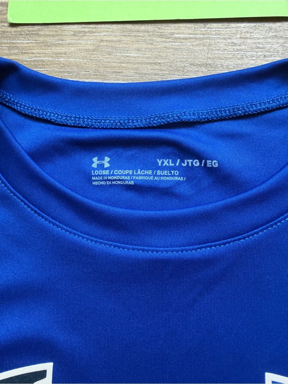 Under Armour bold blue